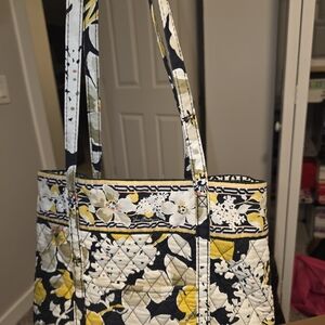 Vera Bradley Quilted Floral Tote Bag